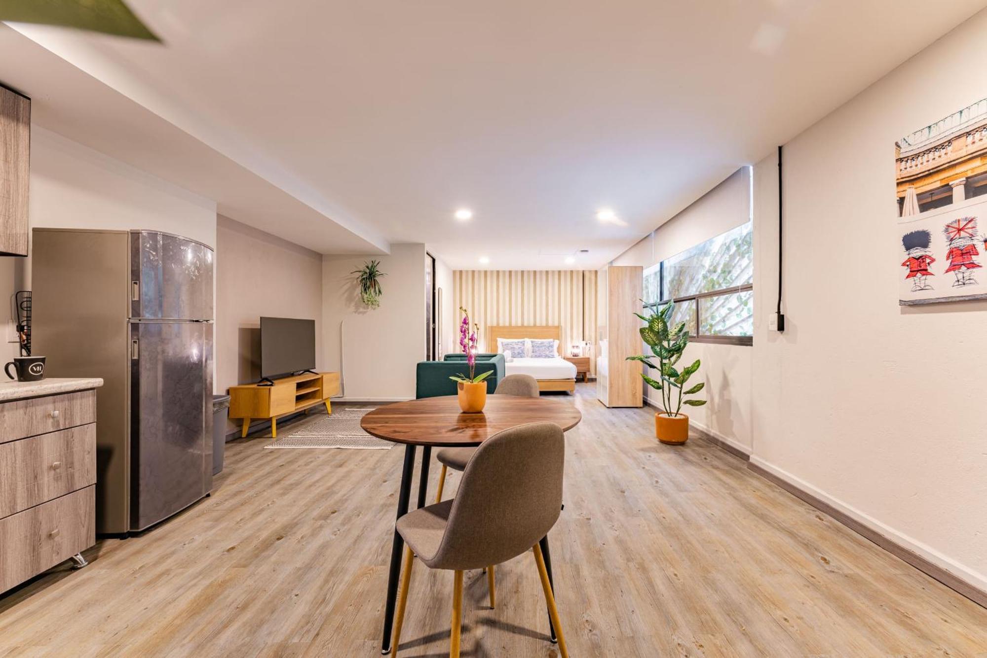 Condesa Lofts & Residence Hotel By Vh Мексико Сити Стая снимка