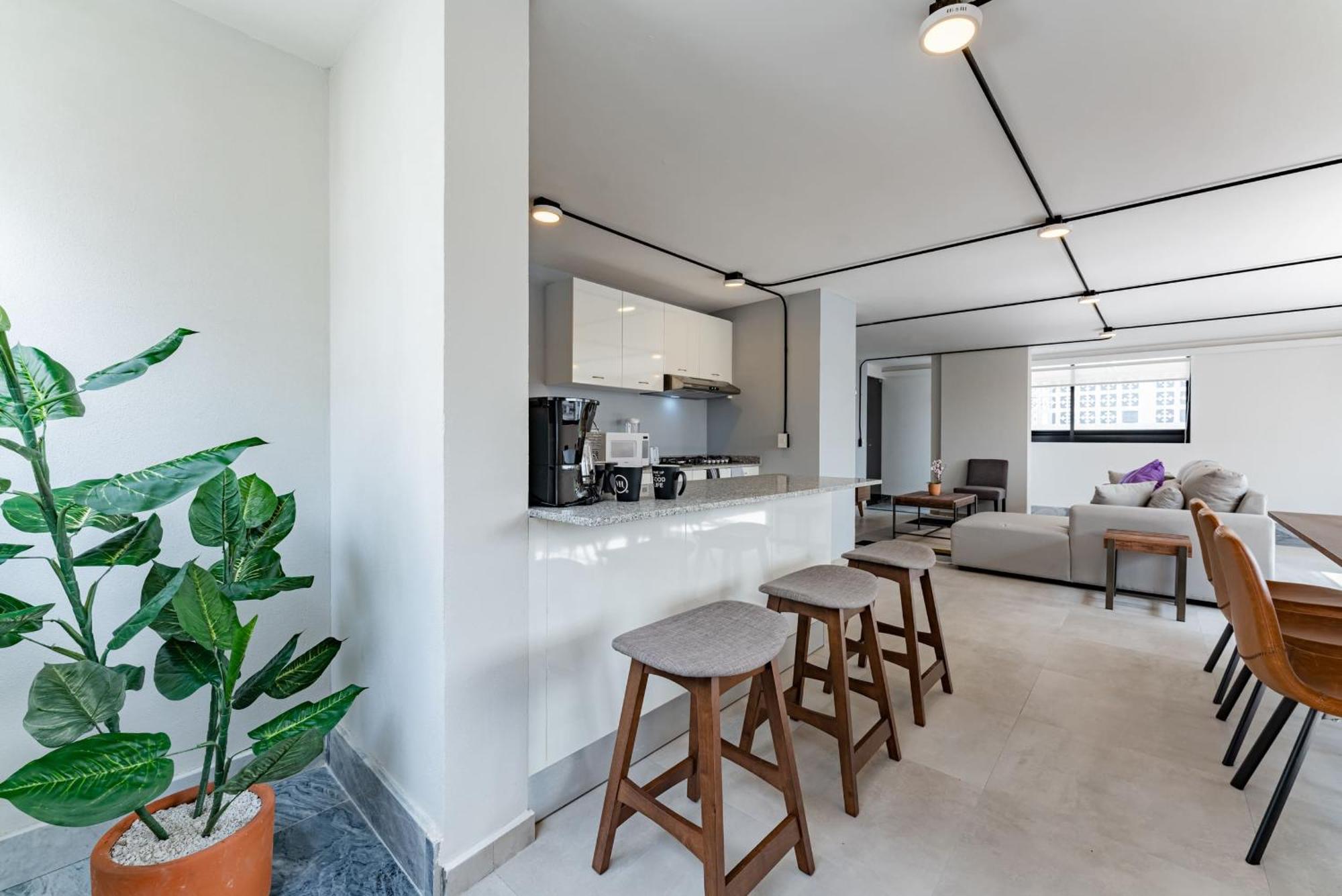 Condesa Lofts & Residence Hotel By Vh Мексико Сити Стая снимка
