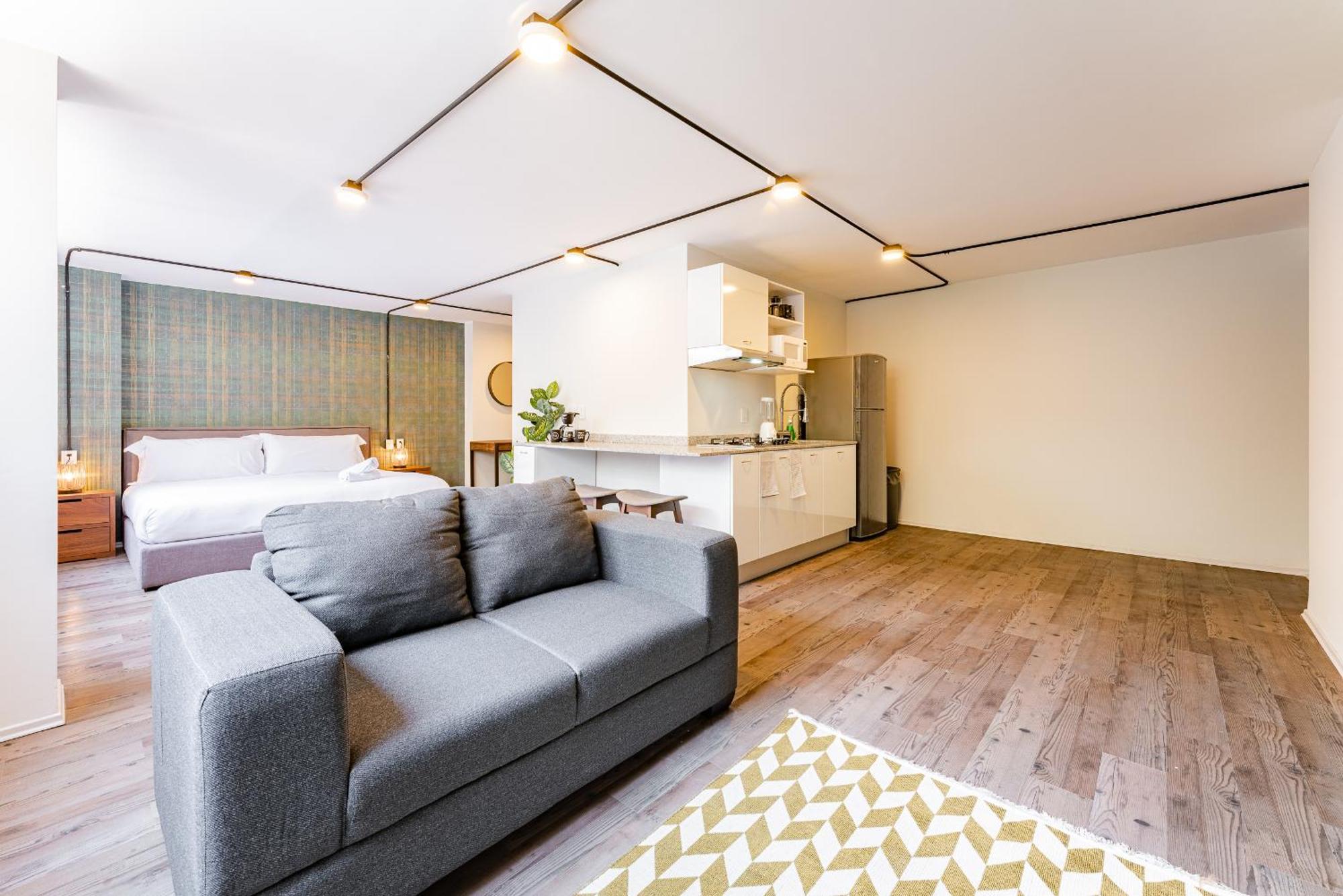 Condesa Lofts & Residence Hotel By Vh Мексико Сити Стая снимка